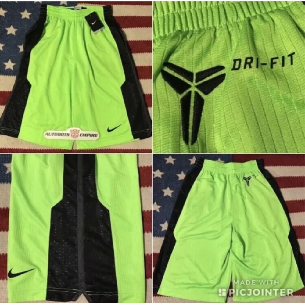 Vintage NIKE AIR DRI-FIT ELITE BASKETBALL KOBE MAMBA GRINCH Shorts S Protro 1 Kb